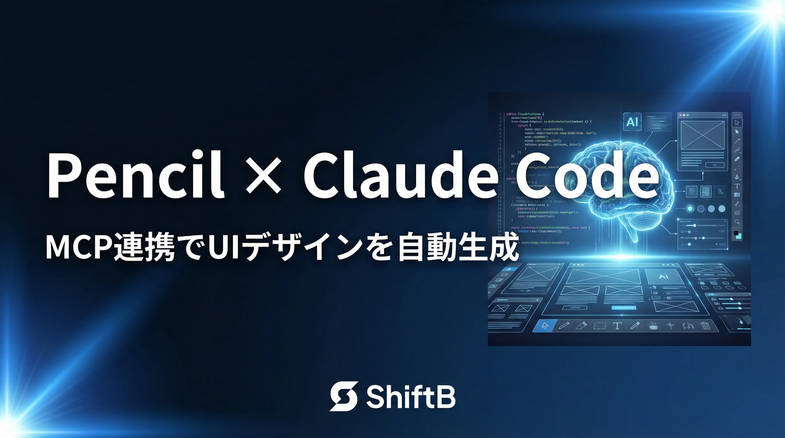Pencil × Claude CodeでUIデザインを自動生成する方法【MCP連携ハンズオン】
